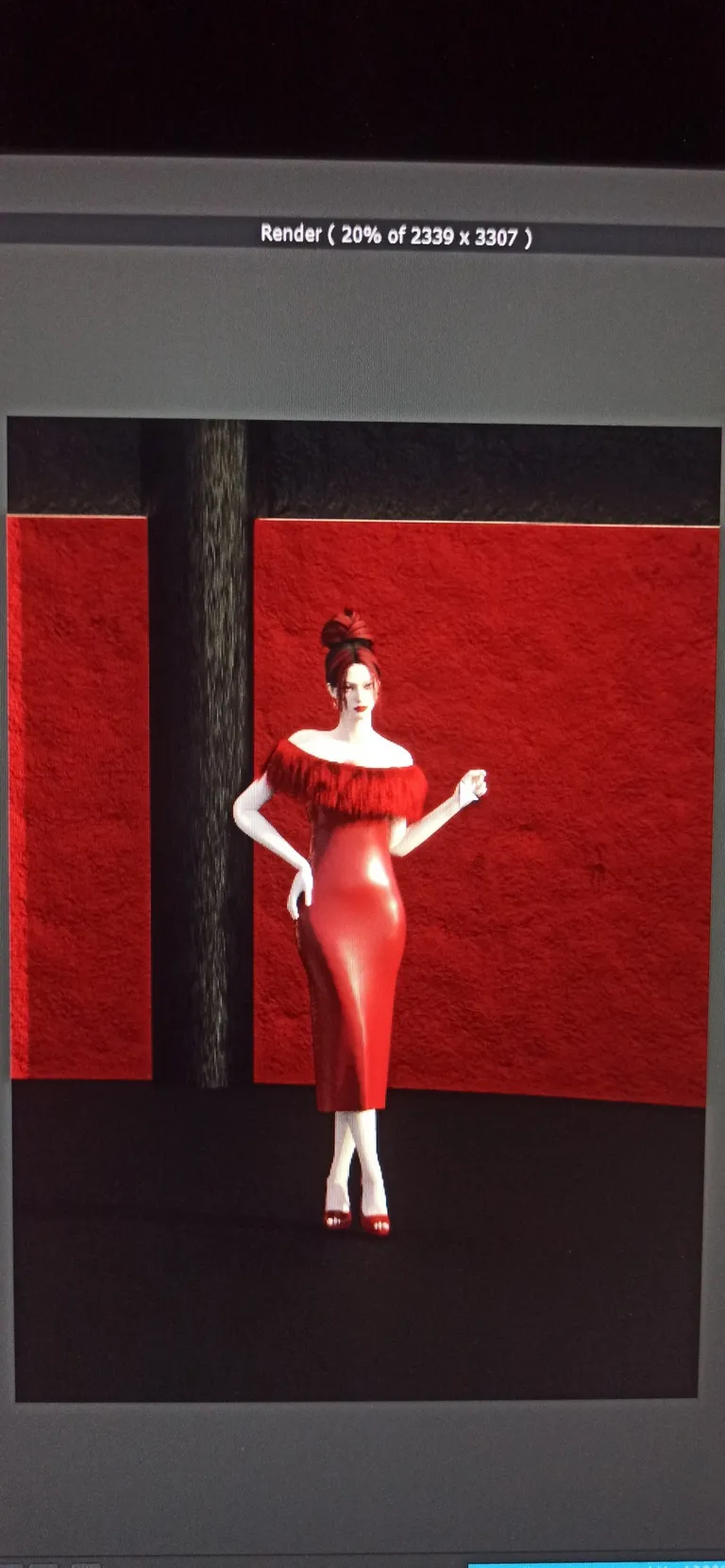 Capture de flux numérique: simulation de vêtement, design de mode numérique, Ghazal Alidoost