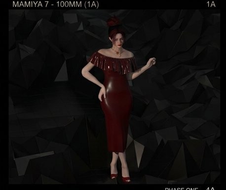 burgundy latex midi
