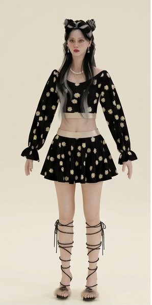 daisy two piece