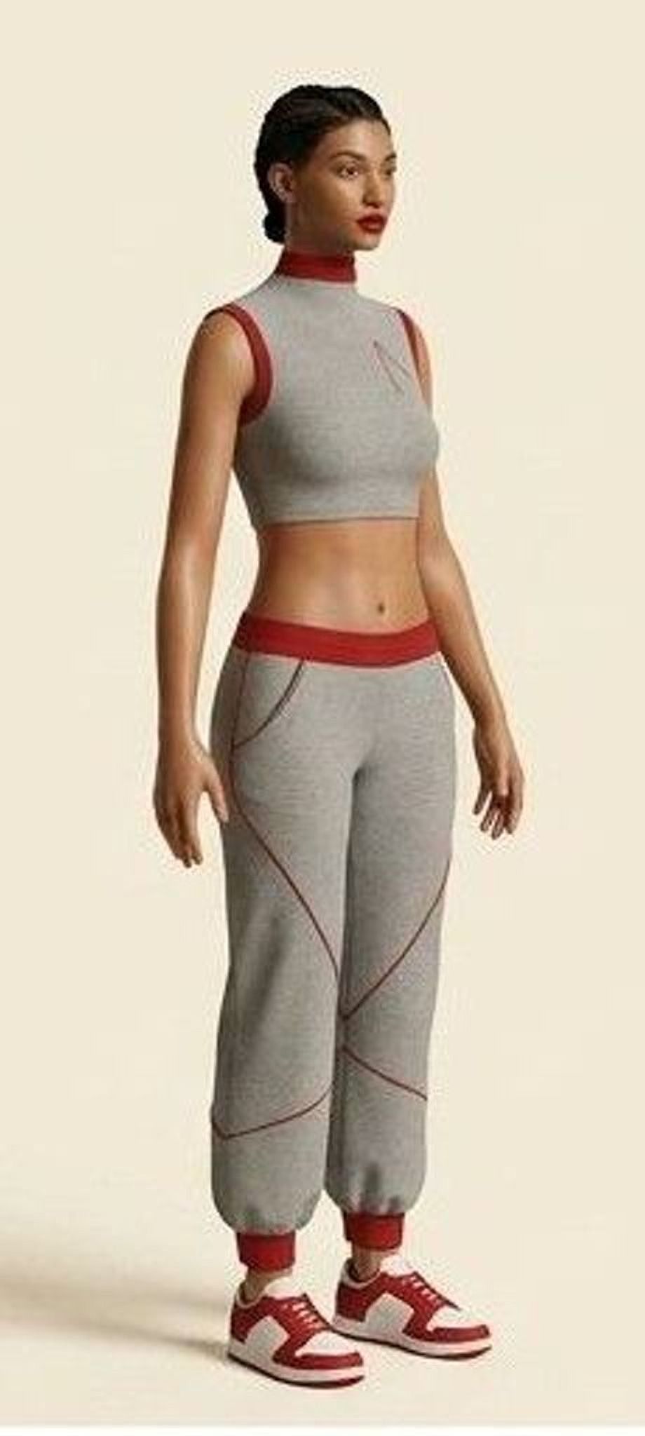 sportswear grey